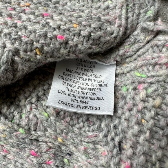 Gray with Neon Tweed Sweater - Size XS - Picture 6 of 7